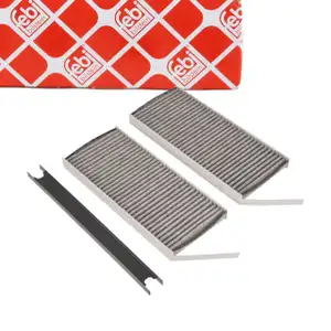 febi Innenraumfilter Aktivkohlefilter Satz für OPEL Movano B X62 NISSAN NV400 X62 NV250