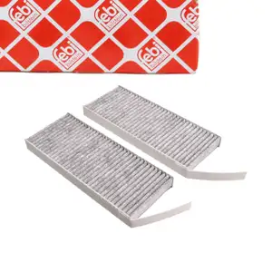 febi 109184 Innenraumfilter Aktivkohlefilter Satz f&uuml;r RENAULT Latitude L70 272774653R
