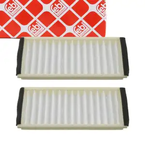 febi 27529 Innenraumfilter Aktivkohlefilter Satz f&uuml;r MAZDA MPV 2 LW RX-8 SE FE LD2461P11
