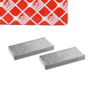 febi Innenraumfilter Aktivkohlefilter Satz f&uuml;r HONDA Civic 7 CR-5 2 3 Stream 80292S7A508