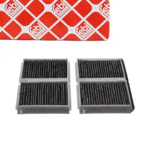 febi 33924 Innenraumfilter Aktivkohlefilter Satz f&uuml;r MAZDA 323 F S 6 5 Premacy GE8D-61-J6X