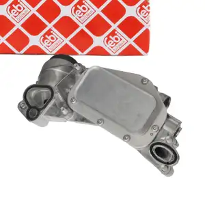 febi 182119 Ölkühler + Ölfilter + Gehäuse für OPEL AstraH J Insignia A Zafira B C 1.6 1.8