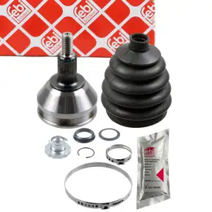 febi Gelenksatz Antriebswelle f&uuml;r VW Polo 9N 9A SEAT Ibiza 3 6L SKODA 2 vorne radseitig