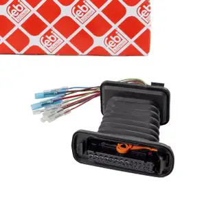 febi 107111 Kabelbaum Satz Fahrzeugt&uuml;r + Faltenbalg f&uuml;r VW Jetta 3 1K2 vorne beidseitig