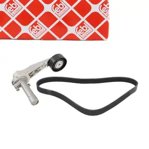 febi 184827 Keilrippenriemensatz für MINI R56 R55 R57 One/Cooper/Works N12 N14 bis 04.2010