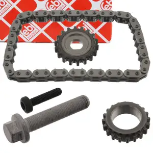 febi Steuerkettensatz + Zahnrad Ölpumpe für BMW 1er F20 F21 114-120i 3er F30 316/320i N13
