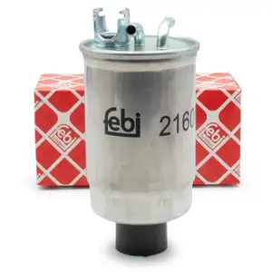 febi 21600 Kraftstofffilter Dieselfilter für VW Golf 1 2 3 Passat Polo Sharan 1H0127401C