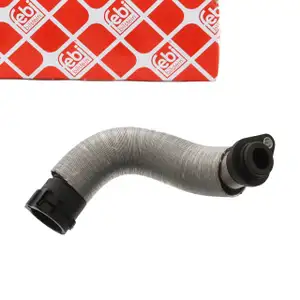 febi 45281 K&uuml;hlerschlauch f&uuml;r BMW 1er E81 E87 3er E91 5er E60 X1 E84 N46 rechts oben