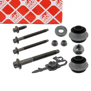 febi 44170 Control Arm Bearing + Bolt Repair Kit for MERCEDES W176 W242 Front Axle (Front)