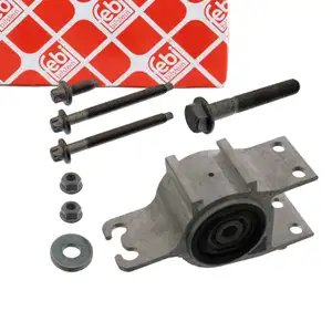 febi Querlenkerlager + Zubeh&ouml;r f&uuml;r MERCEDES W176 W246 C117 X117 Vorderachse links hinten