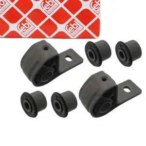 febi Querlenkerlager Satz f&uuml;r CITROEN Berlingo Xsara ZX PEUGEOT Partner Vorderachse unten