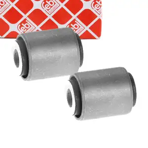 2x febi Querlenkerlager f&uuml;r MERCEDES W202 W203 S202 W210 S210 Hinterachse unten hinten