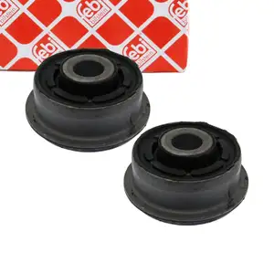 2x febi 09055 Querlenkerlager St&uuml;tzlager f&uuml;r AUDI 80 B4 Hinterachse vorne unten 8A0511247B