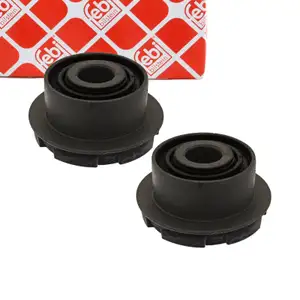 2x febi Querlenkerlager Buchse f&uuml;r PEUGEOT 605 607 CITROEN Vorderachse vorne unten 352343