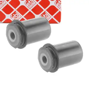 2x febi 18074 Querlenkerlager Buchse f&uuml;r MERCEDES A-Klasse W168 W169 Vorderachse hinten