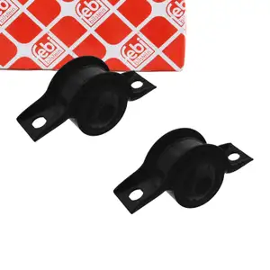 2x febi 18497 Querlenkerlager St&uuml;tzlager f&uuml;r FORD Focus 1 MK1 Vorne unten hinten 1067918