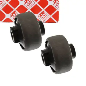 2x febi Querlenkerlager f&uuml;r FORD Mondeo 2 MK2 Bj. 08.1999 Vorderachse unten vorne 1102950