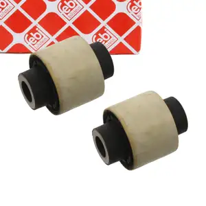 2x febi Querlenkerlager für VW Golf 6 7 Passat B6 B7 AUDI Leon Superb hinten unten außen