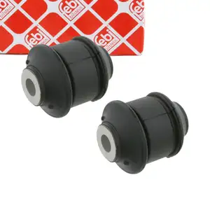 2x febi 30687 Querlenkerlager Buchse für AUDI A4 B6 B7 A6 SEAT Exeo Hinterachse 8E0505203D