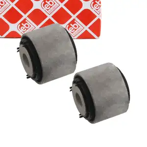 2x febi 30982 Querlenkerlager Buchse f&uuml;r VW Touareg 7L AUDI 4L Hinten vorne oben innen