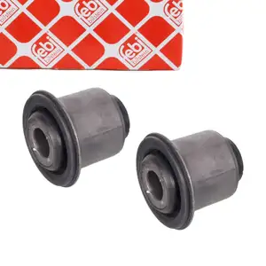 2x febi 37675 Querlenkerlager Buchse f&uuml;r DACIA RENAULT Duster Oroch NISSAN vorne unten