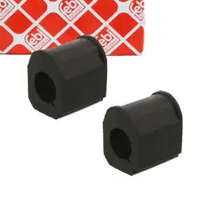 2x febi 40143 Stabilisatorlager f&uuml;r RENAULT Megane 1 Scenic 1 Vorderachse 7700428665