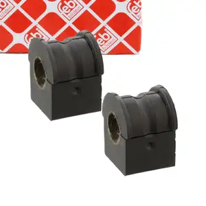 2x febi 45044 Stabilisatorlager Stabilager f&uuml;r RENAULT Laguna 2 Vorderachse 8200455604