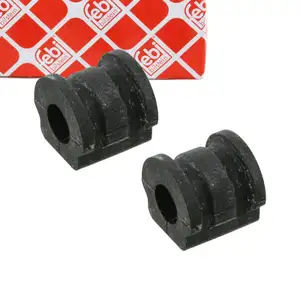 2x febi Stabilisatorlager für VW Polo 5 6R 6C 9N 9A AUDI 8X SEAT Ibiza 3 4 Toledo 4 vorne