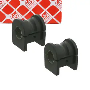 2x febi 28281 Stabilisatorlager Stabilager f&uuml;r RENAULT Laguna 2 Vorderachse 8200272594