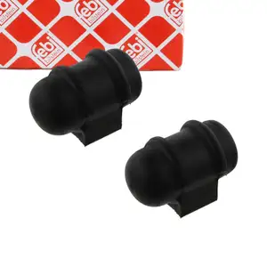 2x febi 31007 Stabilisatorlager für RENAULT 19 1 2 Megane 1 Vorderachse außen 7700784170
