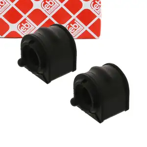 2x febi 38978 Stabilisatorlager für FORD Focus 2 C-Max Kuga 1 VOLVO C30 C70 2 S40 2 vorne