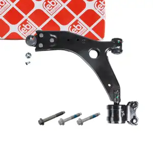 febi PROKIT Querlenker + Traggelenk + Halter f&uuml;r FORD Focus 2 C-Max vorne unten links
