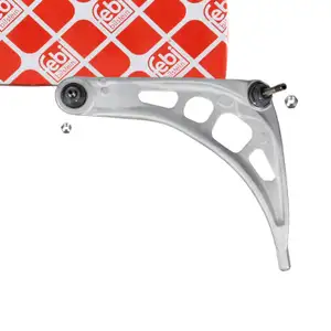 febi 12528 Querlenker + Traggelenk f&uuml;r BMW 3er E46 Z4 E85 vorne unten links 31126777851