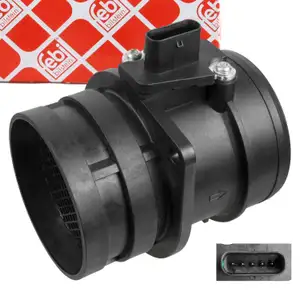 febi 173074 Sensor Luftmassenmesser f&uuml;r AUDI A1 8X A3 8P A4 B8 A6 1.8/2.0 TFSI 06J906461D
