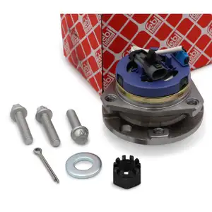 febi 14615 Radnabe Radlager f&uuml;r OPEL Astra G Zafira A 4-Loch mit ABS vorne 1603209
