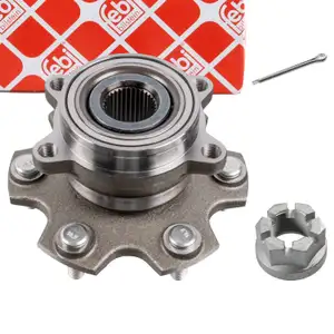 febi Radlagersatz Radlager f&uuml;r MITSUBISHI Pajero Classic Pajero 3 Hinterachse MR418068