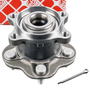 febi Radlagersatz f&uuml;r NISSAN Juke Qashqai/+2 1 X-Trail 2 3 RENAULT Koleos 1 2 hinten
