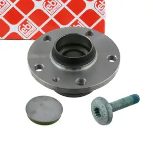 febi Radnabe für VW Golf 5 6 Passat B6 B7 Tiguan Touran A3 8P Q3 8U F3 hinten 5WF501611A