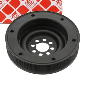 febi Riemenscheibe Kurbelwelle f&uuml;r VW Passat B5 AUDI A4 B5 B6 B7 A6 C4 C5 C6 80 B4 2.8 3.0