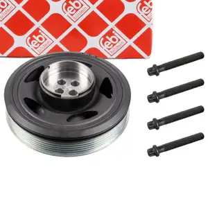 febi 175188 Riemenscheibe Kurbelwelle f&uuml;r BMW 1er F20 2er F46 X1 F48 MINI F55 F56 F60 B37