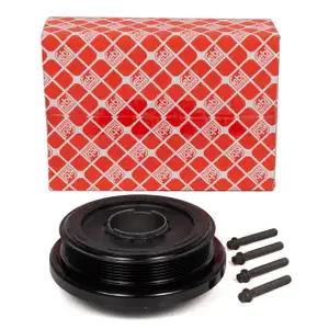 febi 175189 Riemenscheibe Kurbelwelle f&uuml;r BMW 3er E90 E91 E92 325/3320d N57 11237800385