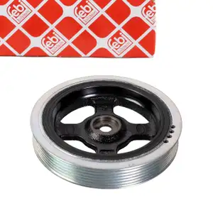 febi Riemenscheibe Kurbelwelle f&uuml;r HYUNDAI Tucson KIA CEED Rio 3 4 Sportage Soul 3 1.4 1.6