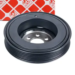 febi Riemenscheibe Kurbelwelle für VW Golf 5 6 Passat B6 AUDI A3 8P A4 B7 A6 SEAT Leon 2.0