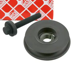 febi PROKIT Riemenscheibe Kurbelwelle f&uuml;r OPEL Astra G Vectra B C A SAAB 9-3 2.0/2.2DTI