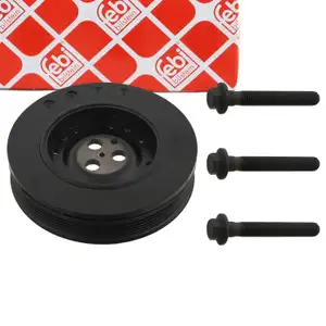 febi PROKIT Riemenscheibe Kurbelwelle f&uuml;r FORD Mondeo 3 MK3 2.0/2.2D Transit 2.0D 1351731
