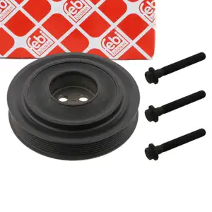 febi 33679 PROKIT Riemenscheibe Kurbelwelle f&uuml;r FORD Transit FD FA FM 2.4 TDCi 1748942