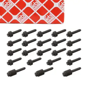 febi 49851 Schraubensatz Zylinderkopfhaube für BMW E81 E90 E91 E60 E61 E63 E64 Z4 E85 N52