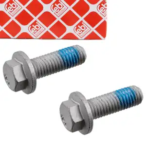 2x febi 182564 Schraube Bremssattel f&uuml;r FORD Fiesta 5 MK5 Fusion JU_ vorne 1473917/7328303