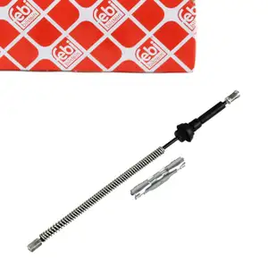 febi 176829 Handbremsseil Bremsseil f&uuml;r FORD Focus 3 MK3 mit Trommelbremse hinten 1688323