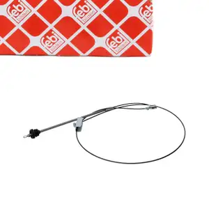 febi 177156 Handbremsseil Bremsseil für OPEL Vivaro A vorne 1605102/93168828